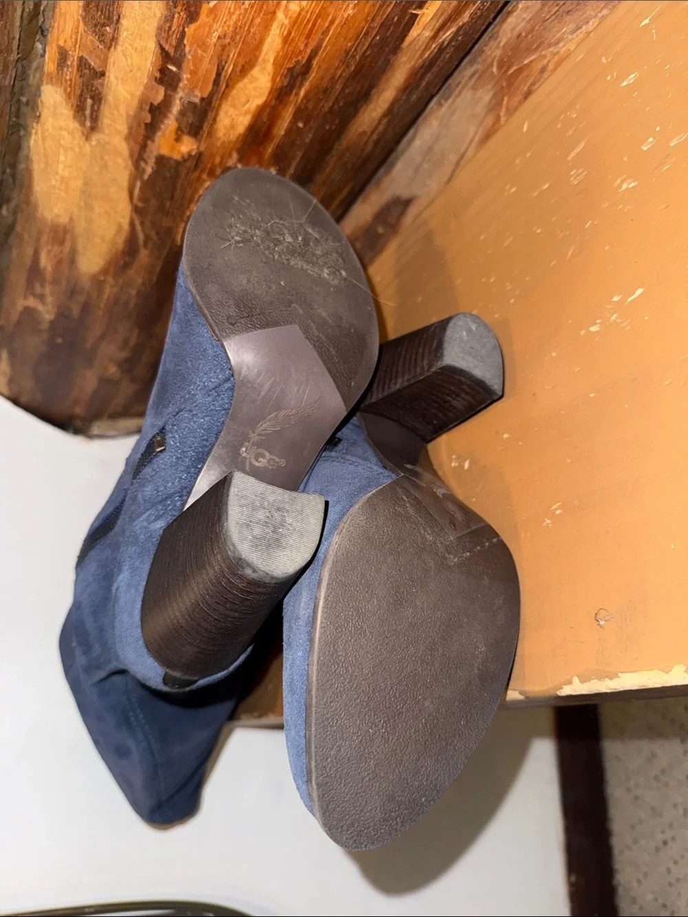 😍3! Women’s Suede Knee-High Boots - Gray, Navy, Brown 2UGGs and Hushpuppies